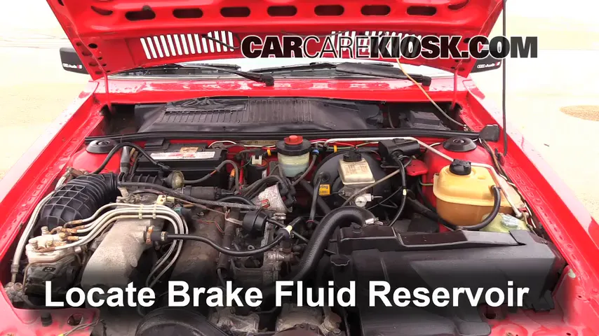 1984 Audi Coupe 2.2L 5 Cyl. Brake Fluid
